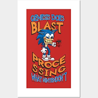 Blast Processing Posters and Art